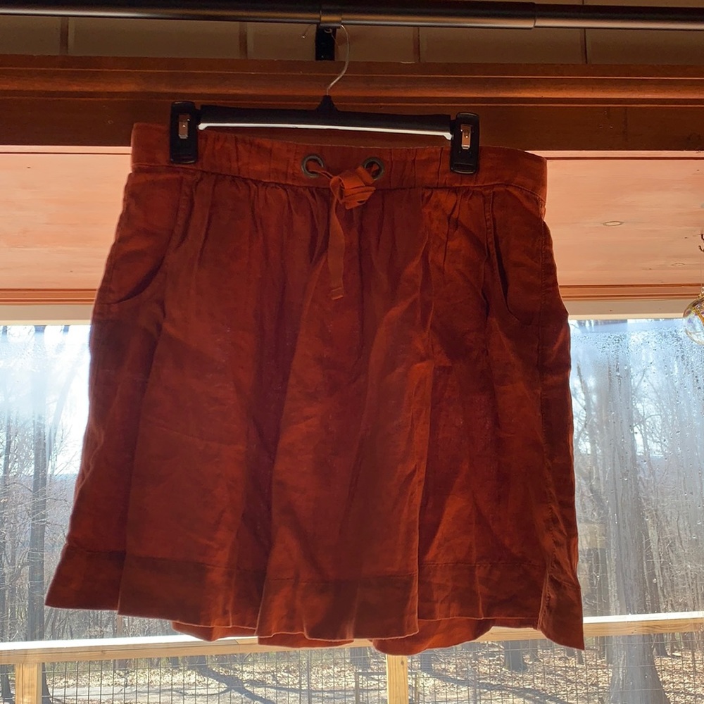 J Crew linen skirt